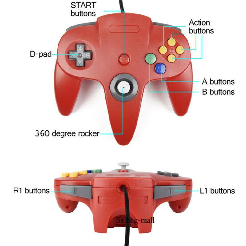 N64 Controller Classic USB Wir - Retro Gaming Emulator Console review and price