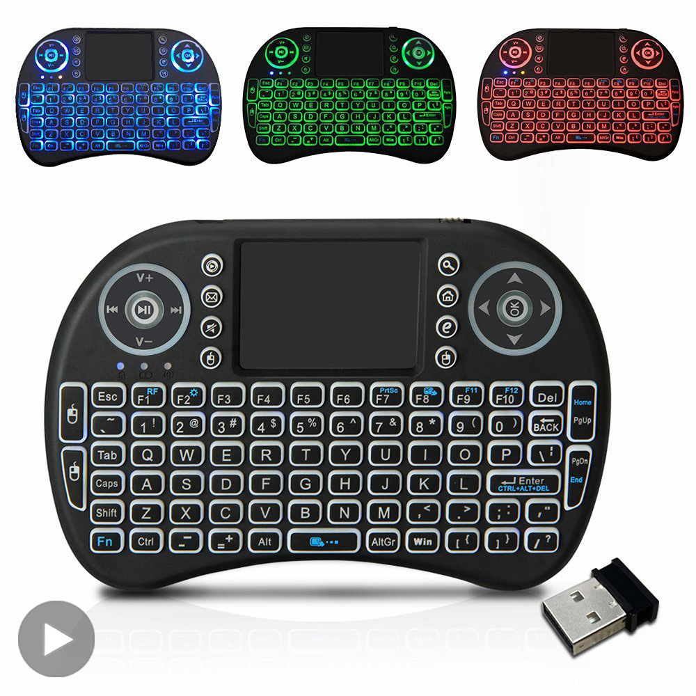 Backlit Mini Wireless Keyboard - Retro Gaming Corps review and price