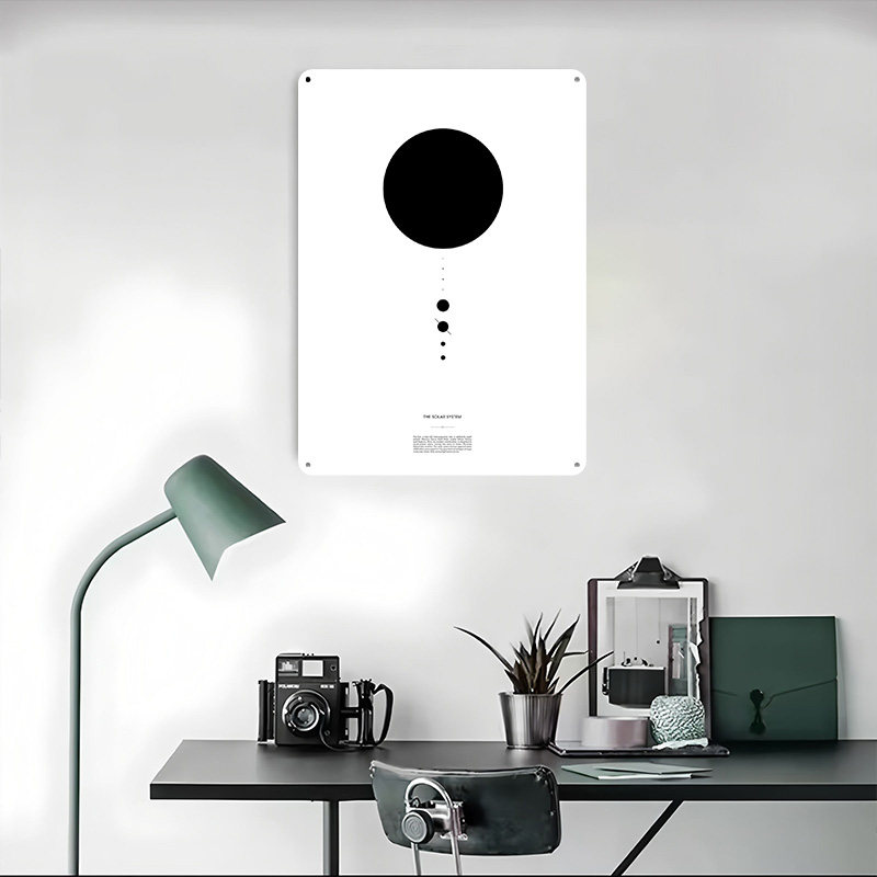 The Solar System Printing Post - Retro Poster Gaming review and price