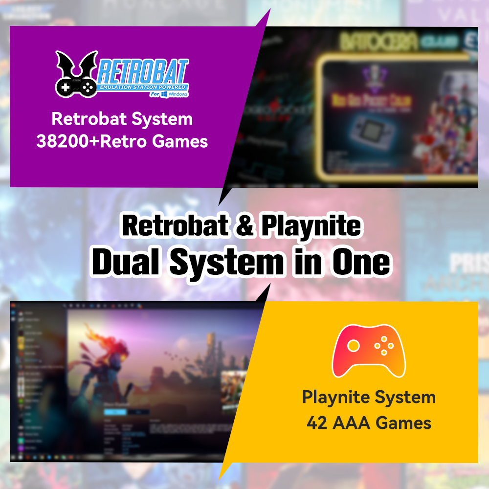 Retrobat & Playnite Retro Game - Retro Gaming Emulator Console review and price