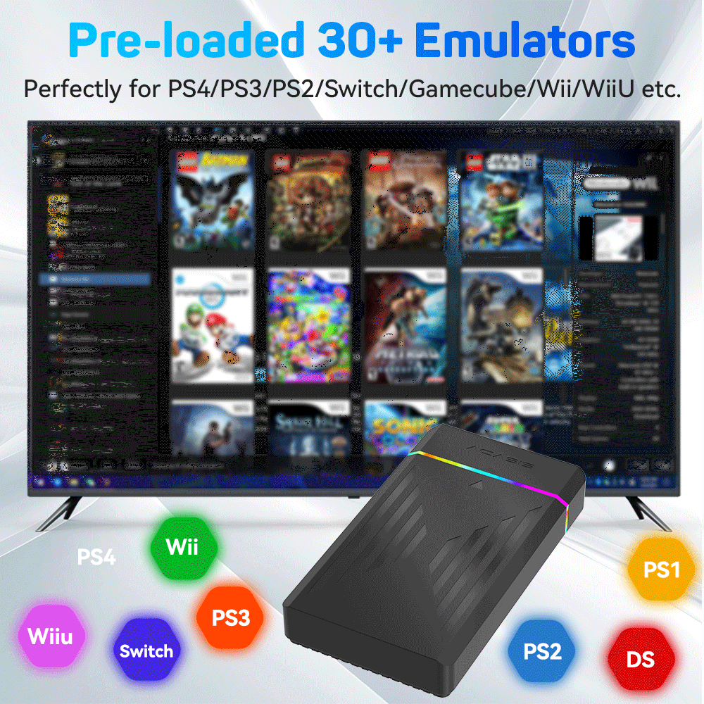 3TB Portable Gaming HDD Launch - Retro Gaming X2 Pro review and price