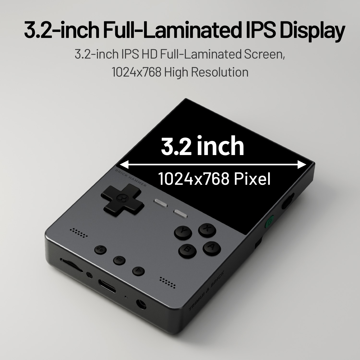 Metal Body Trimui Brick Hammer - Retro Gaming Images review and price